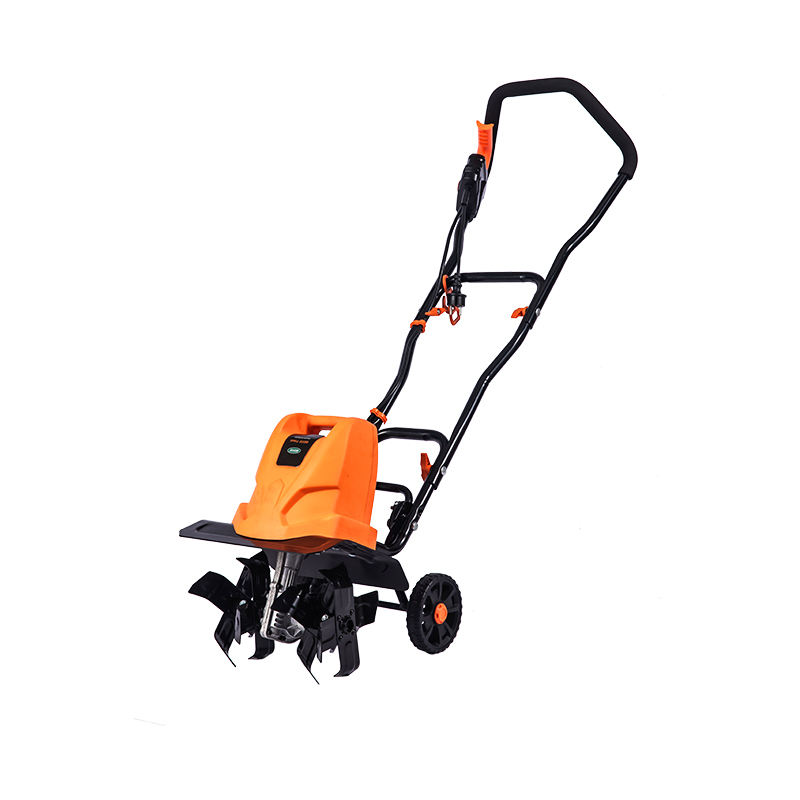 OT7A504 Tiller Electric Foldable Agriculture Garden Tool 4 Blades Novifacta Height 1000W