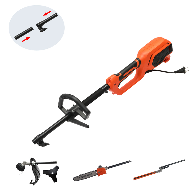 OT7E202M 4 in 1 Horti Multifunctionis ToolPowerful 1500W Motor Copper Pro Usus Professionalis (Sepe Trimmer, Pole Saw, Bursh Cutter, Grass Trimmers)